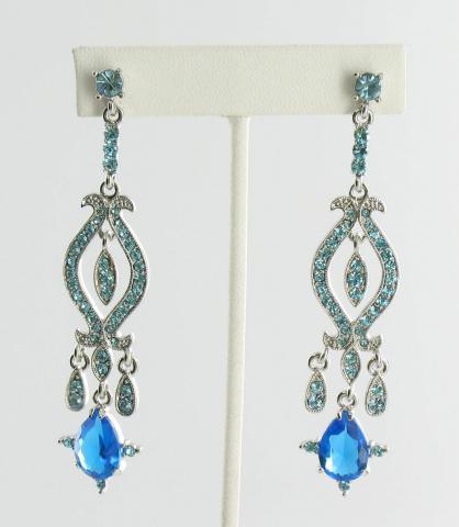 Helens Heart Earrings JE-E06539-S-Blue
