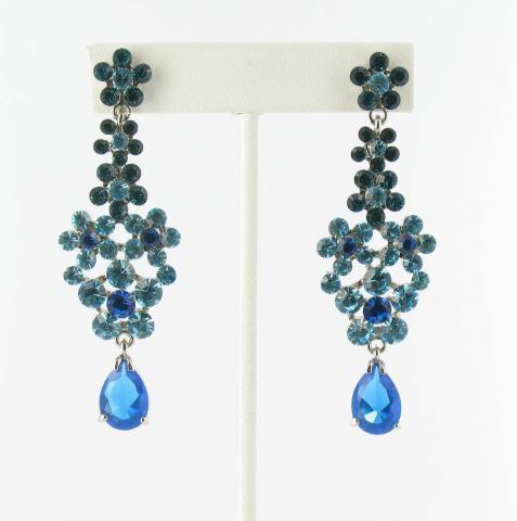 Helens Heart Earrings JE-E06857-S-Blue