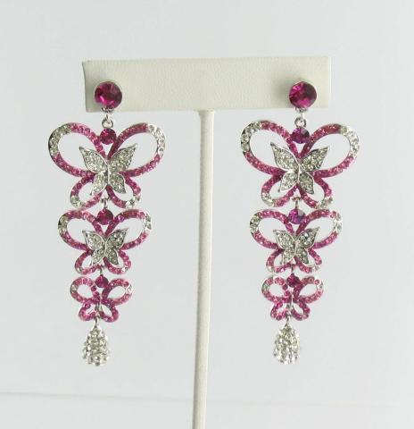 Helens Heart Earrings JE-E08797-S-Pink