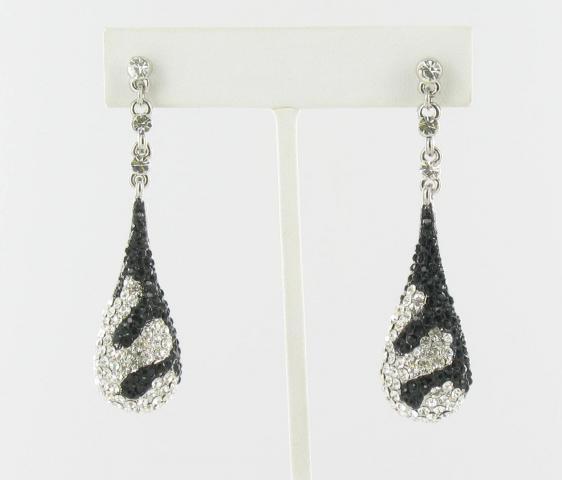 Helens Heart Earrings JE-E08808-S-Black