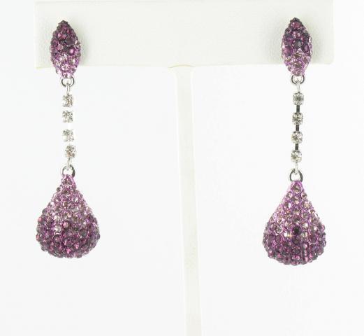 Helens Heart Earrings JE-E08809-Purple