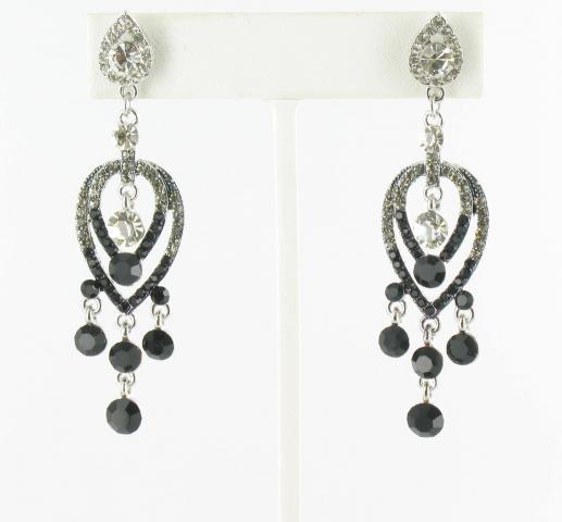 Helens Heart Earrings JE-E08843-S-Black