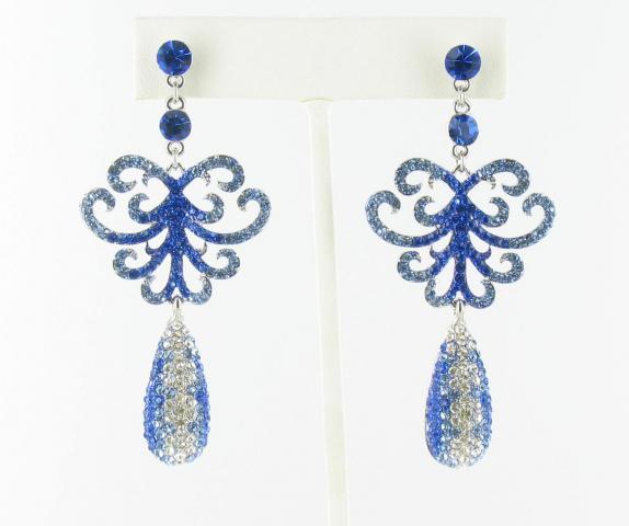 Helens Heart Earrings JE-E08848-S-Sapphire