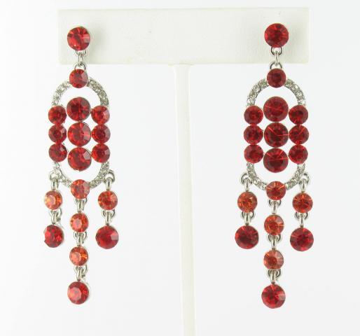 Helens Heart Earrings JE-E08850-S-Red