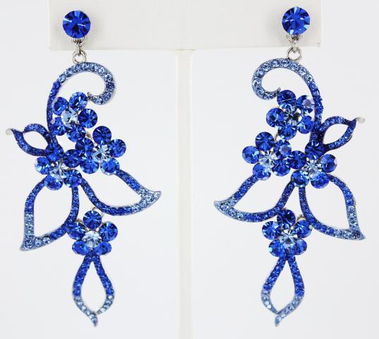 Helens Heart Earrings JE-E08869-S-Sapphire