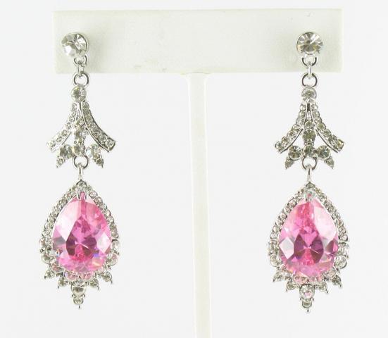 Helens Heart Earrings JE-E09534-S-Pink