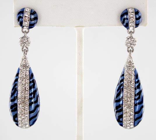 Helens Heart Earrings JE-E09738-S-Blue