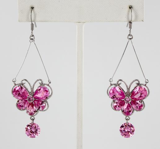 Helens Heart Earrings JE-E1056-S-Pink