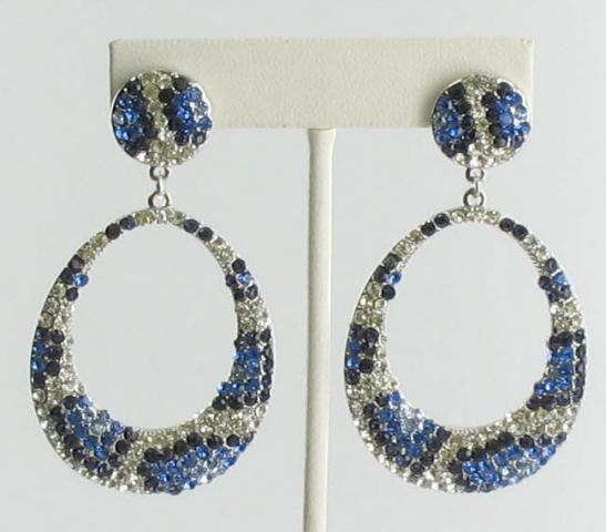 Helens Heart Earrings JE-E110-S-Blue
