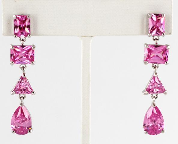 Helens Heart Earrings JE-E5027-S-Pink
