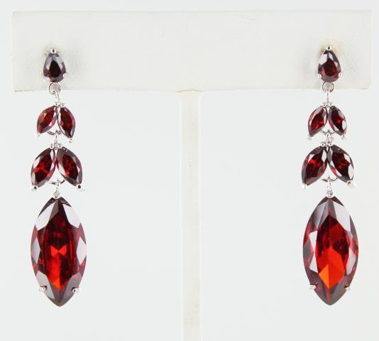 Helens Heart Earrings JE-E5073-S-Red