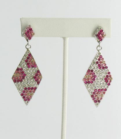 Helens Heart Earrings JE-E522-S-Pink