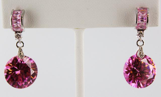 Helens Heart Earrings JE-E-1107-S-Pink