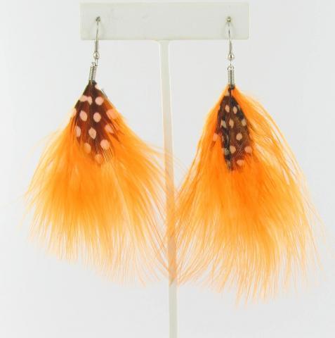 Helens Heart Earrings JE-F04-Orange
