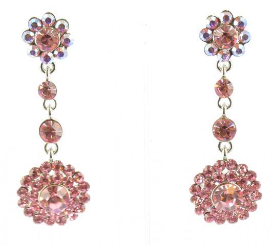 Helens Heart Earrings JE-X001638-S-Pink