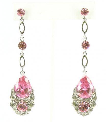 Helens Heart Earrings JE-X001790-S-Pink