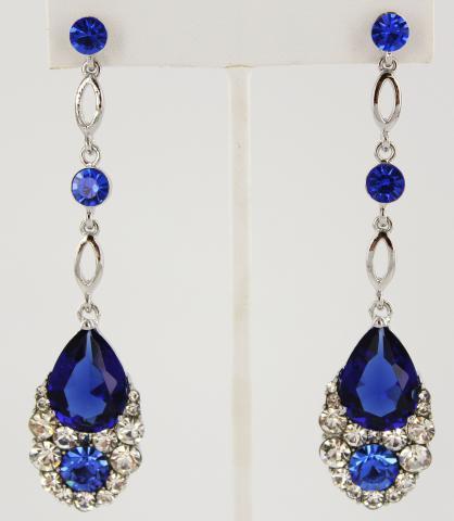 Helens Heart Earrings JE-X001790-S-Sapphire