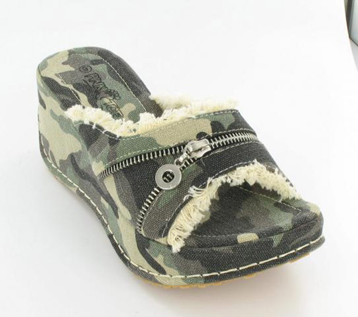 Helen's Heart Casual Shoes PTS-6639-39_Forest_Camo 