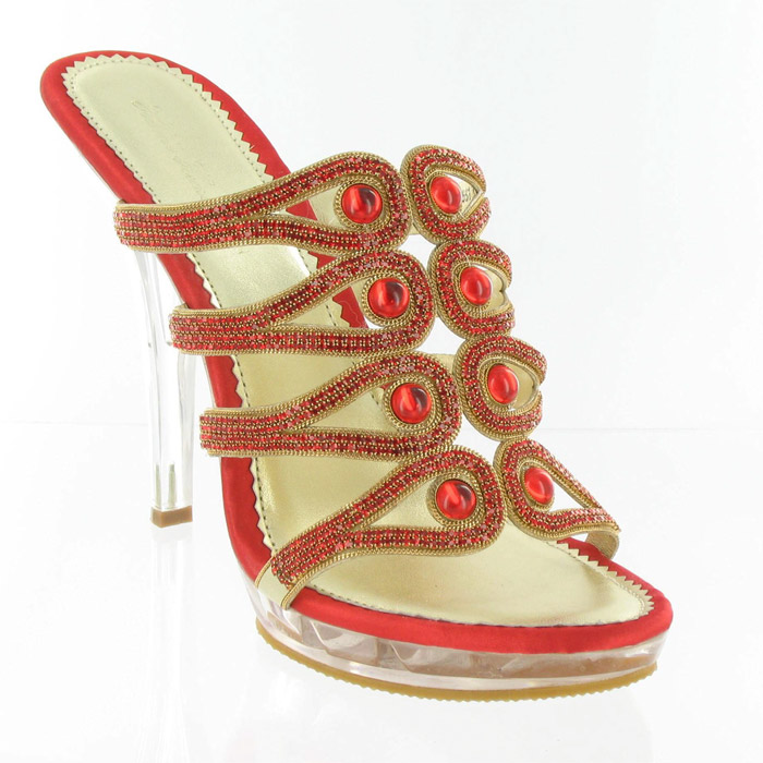 Helen's Heart Couture Shoes CS-9834-8661_Red