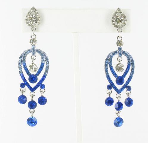Helen's Heart Earrings JE-E08843-S-Sapphire