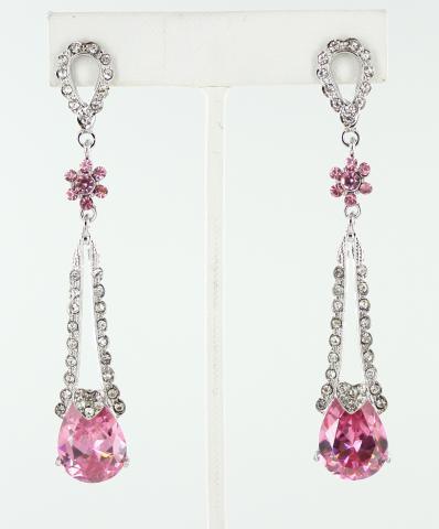 Helen's Heart Earrings JE-X002112-S-Pink