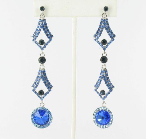 Helen's Heart Earrings JE-X002126-S-Sapphire
