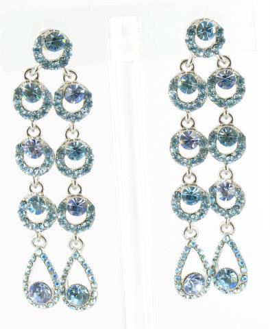 Helen's Heart Earrings JE-X002736-S-Blue