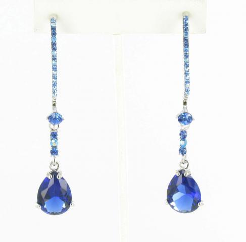 Helen's Heart Earrings JE-X003116-S-Sapphire