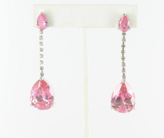 Helen's Heart Earrings JE-X003585-S-Pink