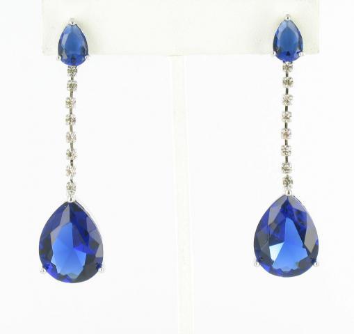 Helen's Heart Earrings JE-X003585-S-Sapphire