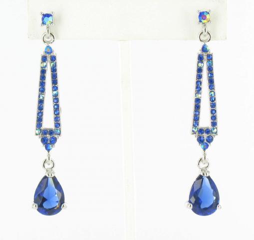 Helen's Heart Earrings JE-X005036-S-Sapphire