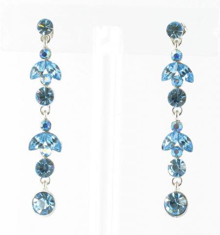 Helen's Heart Earrings JE-X005189-S-Blue
