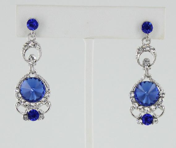 Helen's Heart Earrings JE-X005501-S-Sapphire