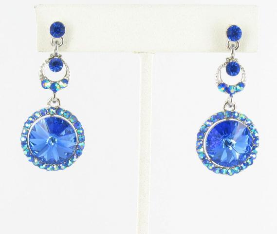 Helen's Heart Earrings JE-X005506-S-Sapphire