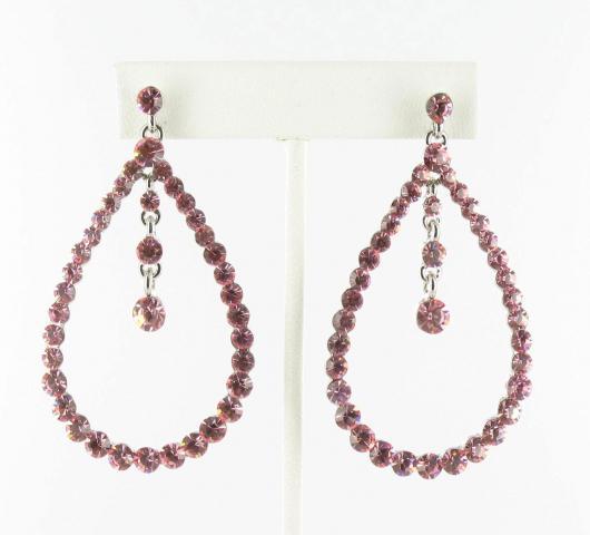 Helen's Heart Earrings JE-X005529-S-Pink