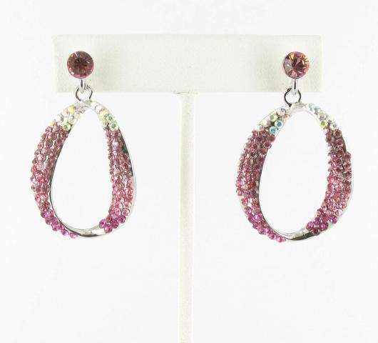 Helen's Heart Earrings JE-X006085-S-Pink