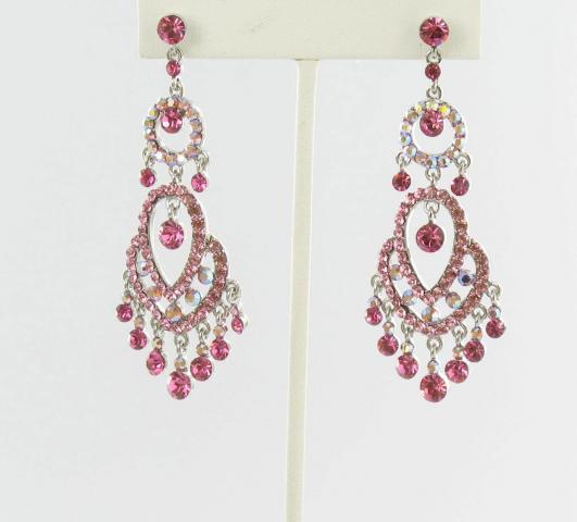 Helen's Heart Earrings JE-X006274-S-Pink