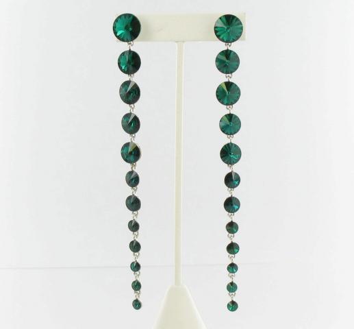 Helen's Heart Earrings JE-X006333-S-Emerald