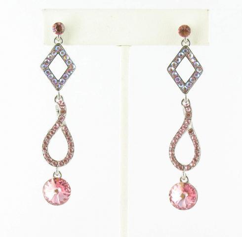 Helen's Heart Earrings JE-X006354-S-Pink