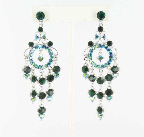 Helen's Heart Earrings JE-X006403-S-Emerald