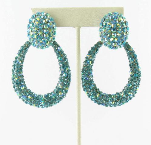 Helen's Heart Earrings JE-X007127-S-Aquamarine