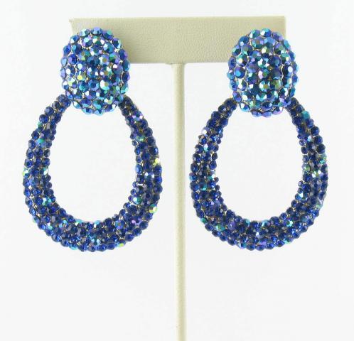 Helen's Heart Earrings JE-X007127-S-Sapphire
