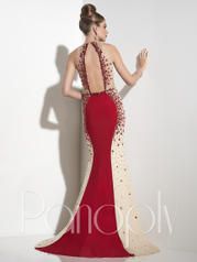 14813 Red/Nude back