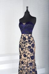 14884 Navy/Nude front
