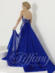 16155 Electric Blue/Nude back