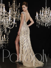 44275 Nude/Gold/Silver back