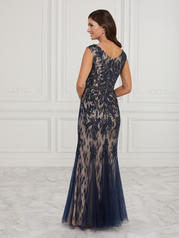 17965 Navy/Nude back