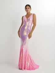 12885 Hot Pink Ombre front