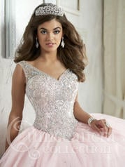 T26854 All Quinceanera Tulle Colors front