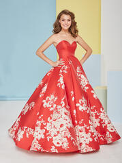 16460 Red Floral front
